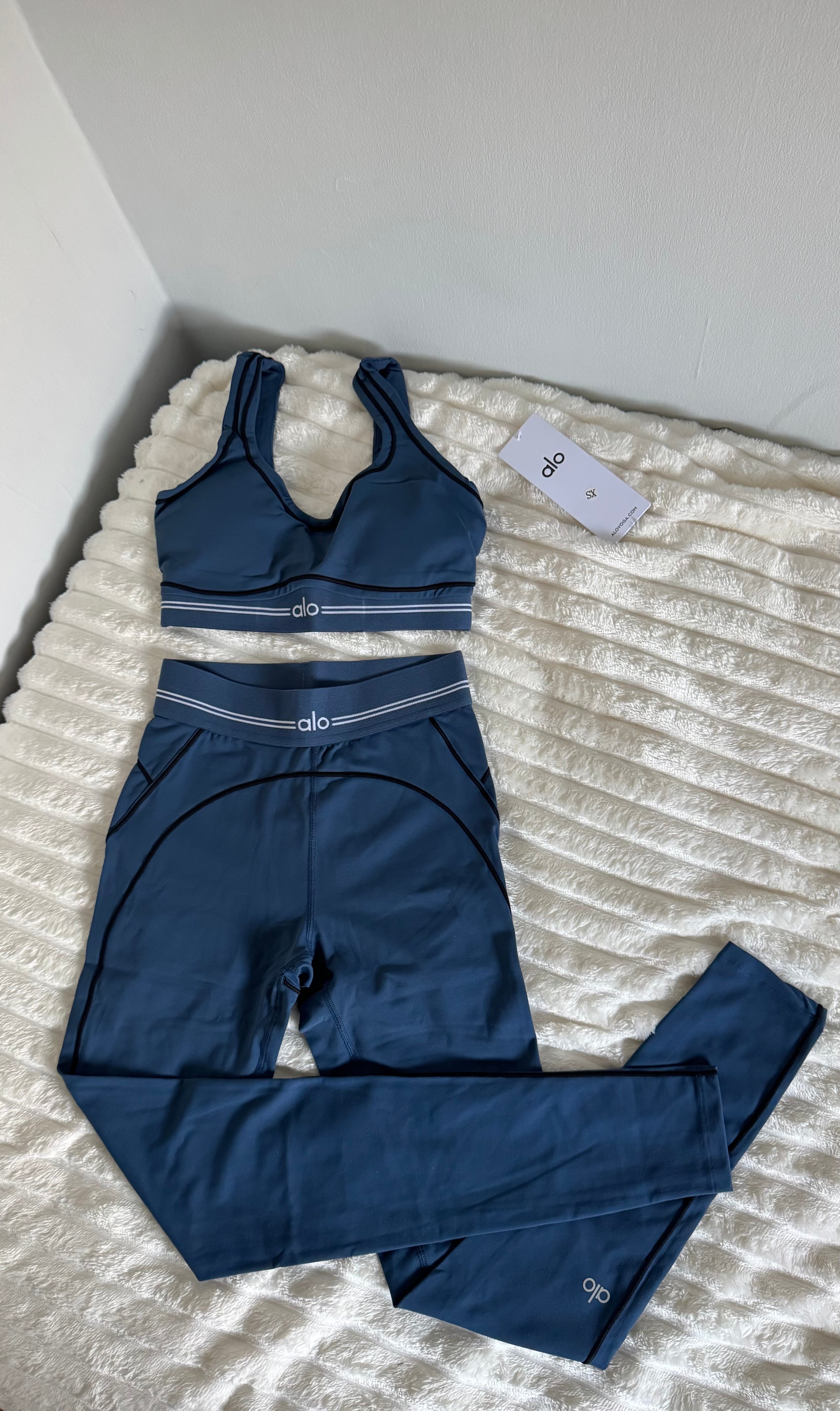 Navy Yoga Set