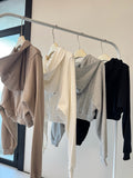 A L O Cropped Hoodies