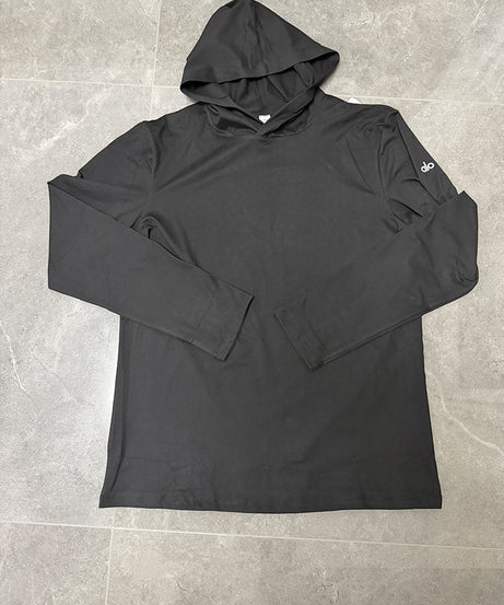 Mens Long Sleeve Hooded Tops
