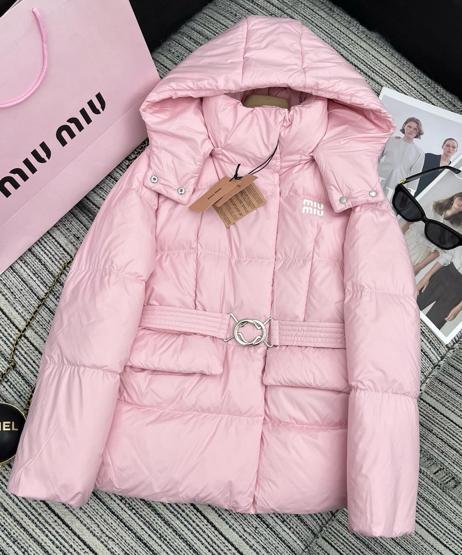 Pink Puffer Jacket