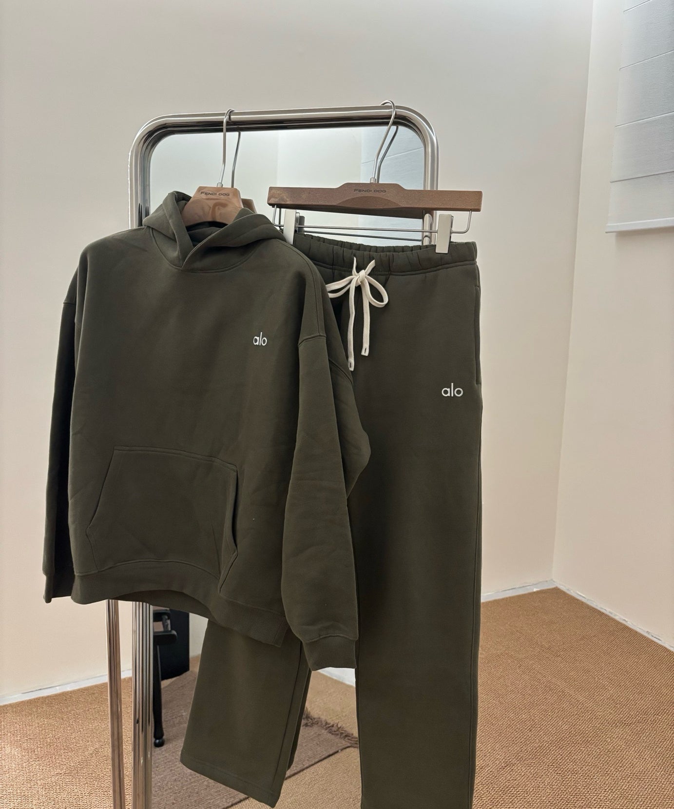 Olive Green Tracksuit