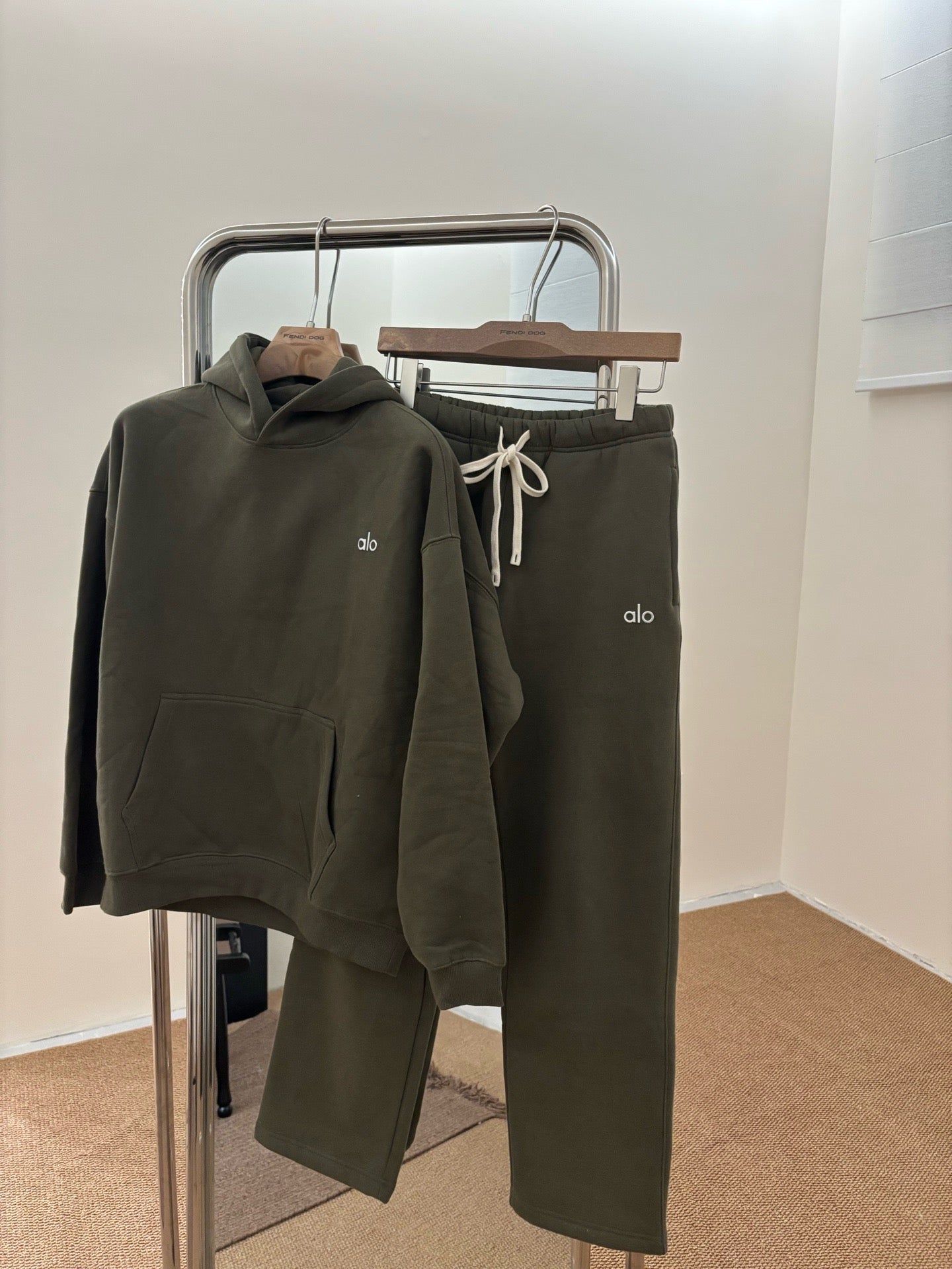 Olive Green Tracksuit