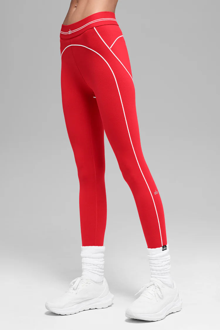 Red Premium Yoga Leggings Sets