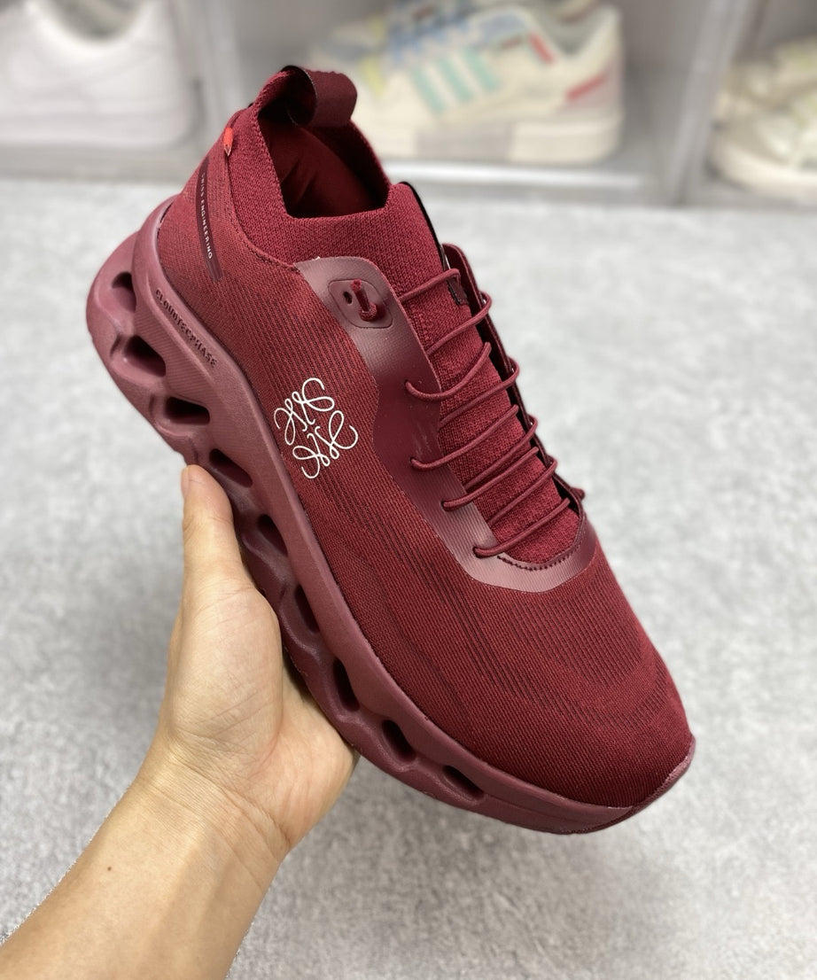 Burgundy Red On’s