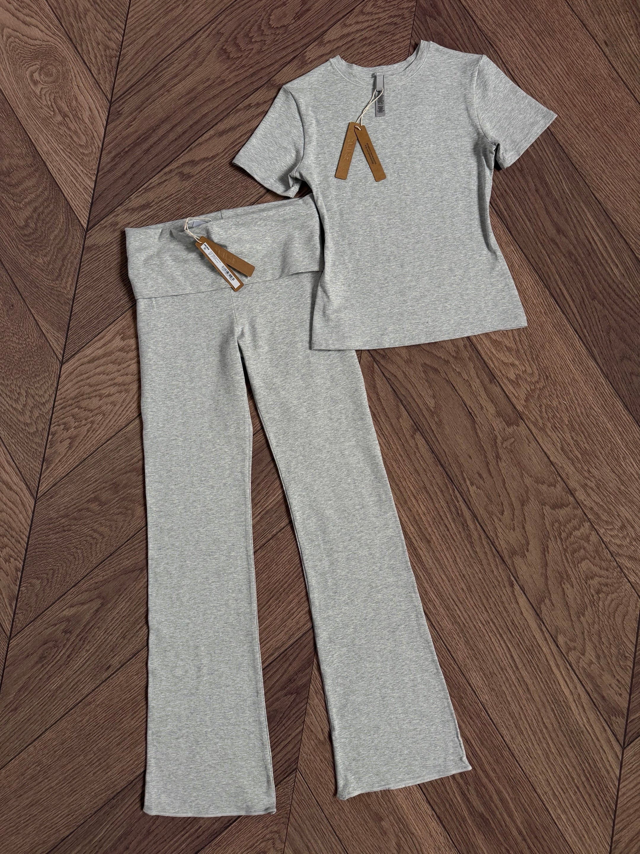 Premium Skim Sets - Fold over Pants & T-Shirt