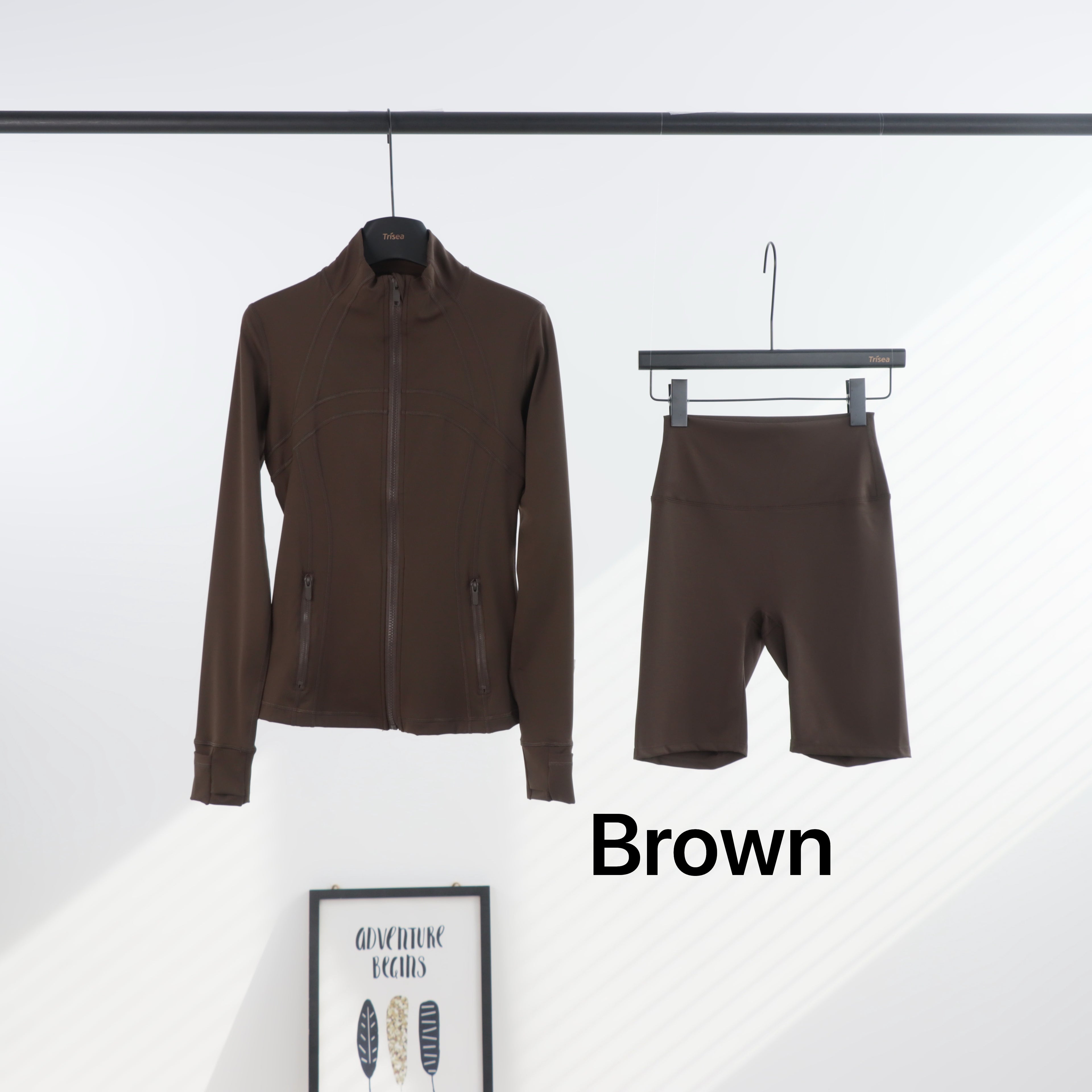 Lu Full Coloured Jacket & Short Sets