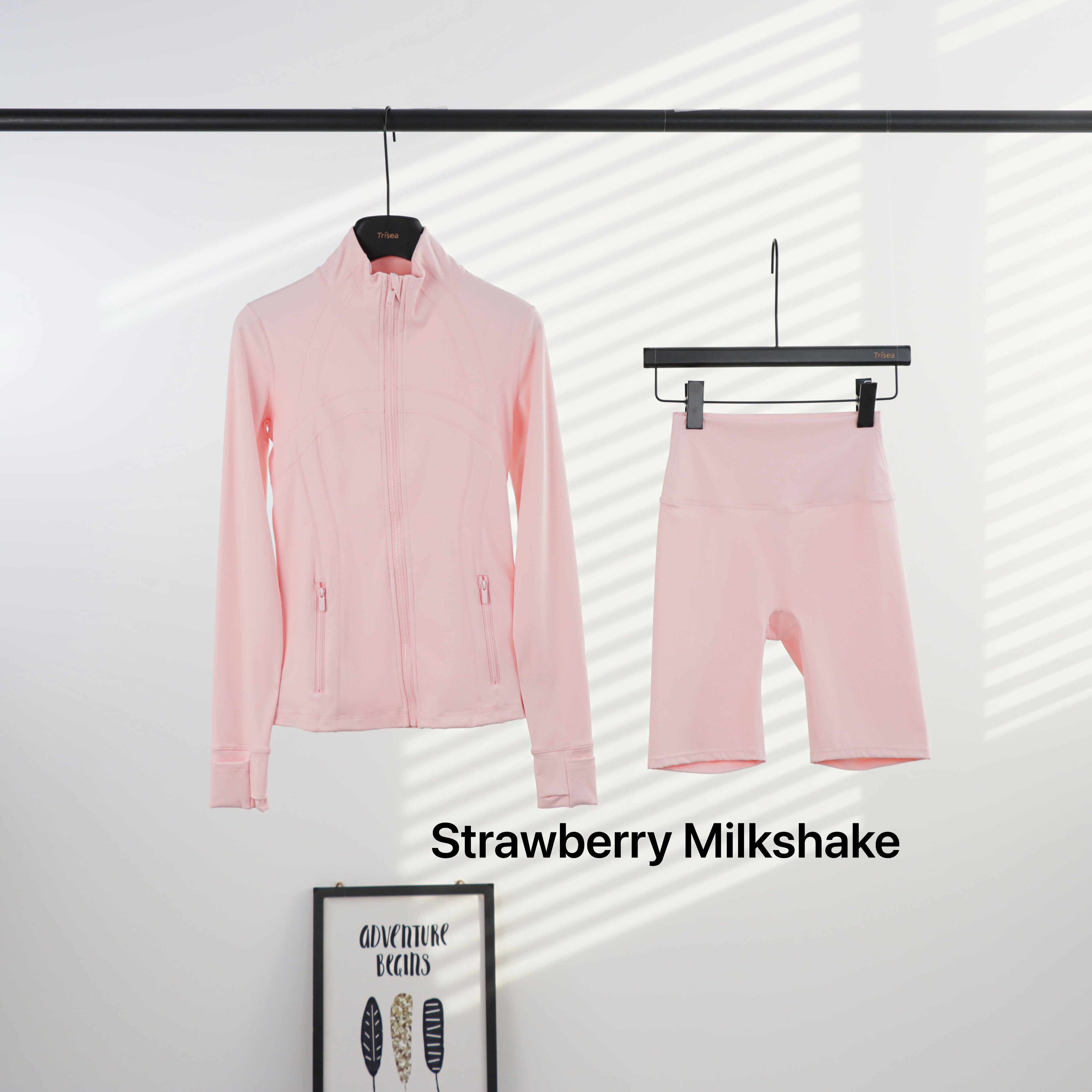 Lu Full Coloured Jacket & Short Sets
