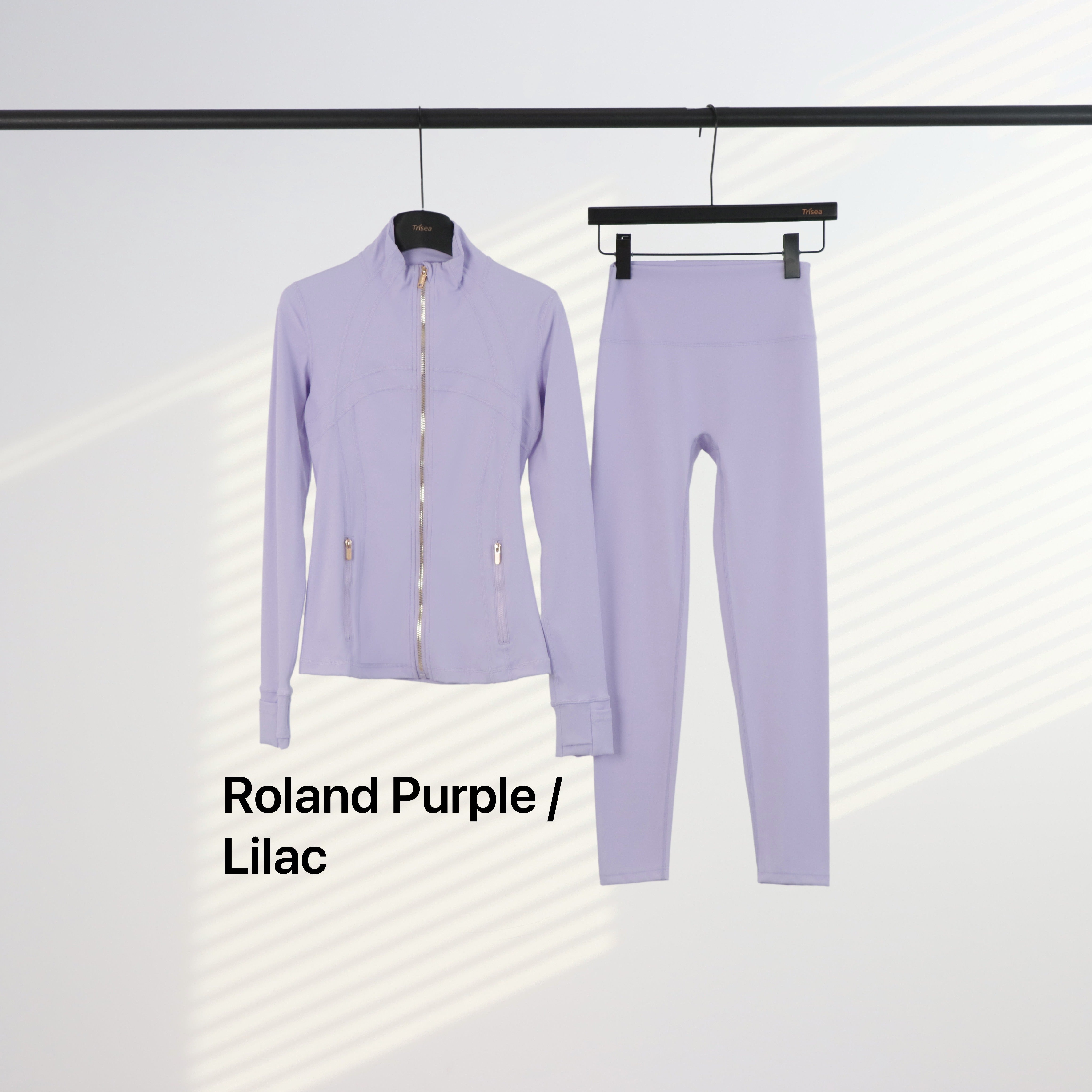 Lu Gold Zip Leggings & Jacket Sets (20+ Colours)