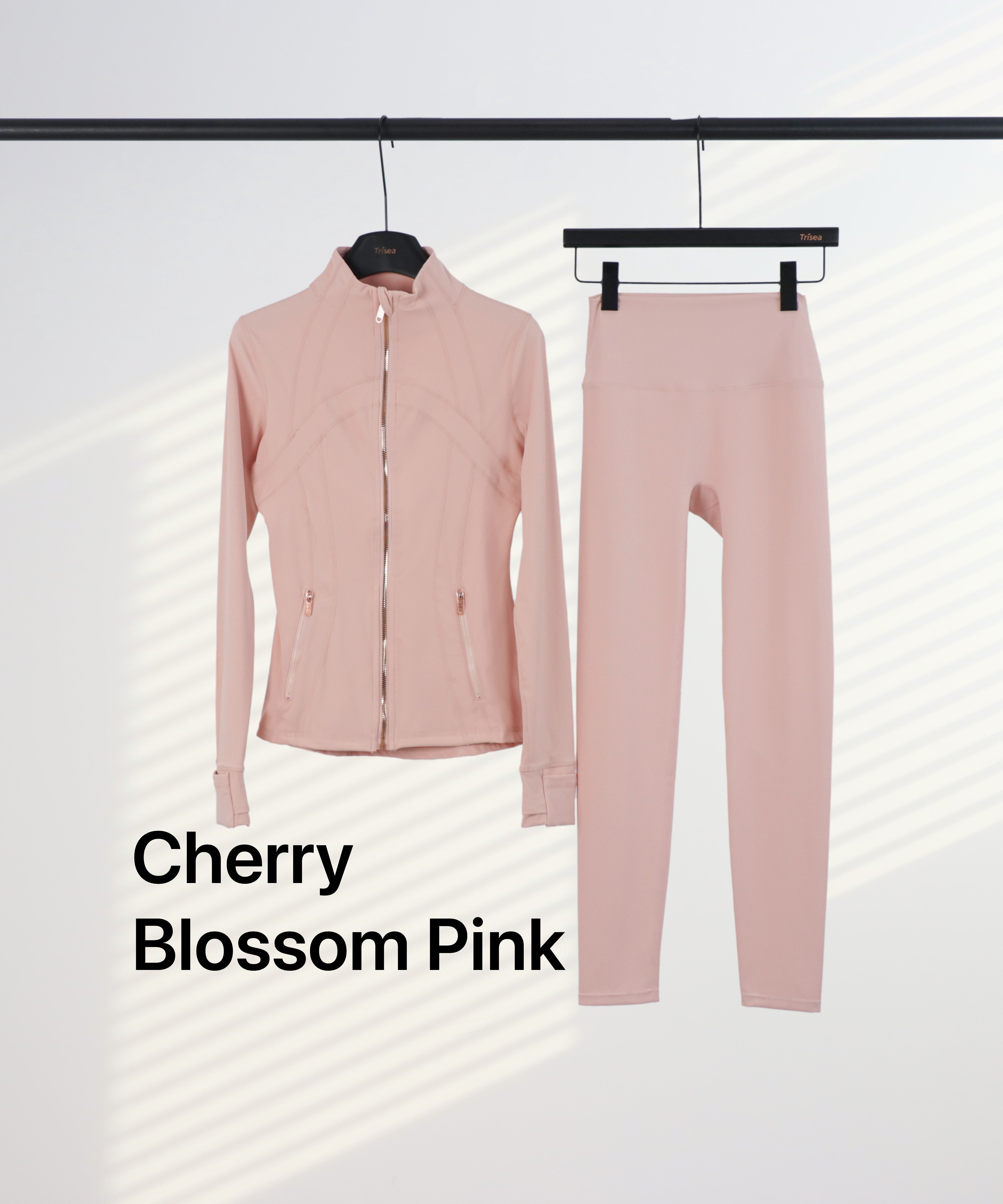 Lu Gold Zip Leggings & Jacket Sets (20+ Colours)