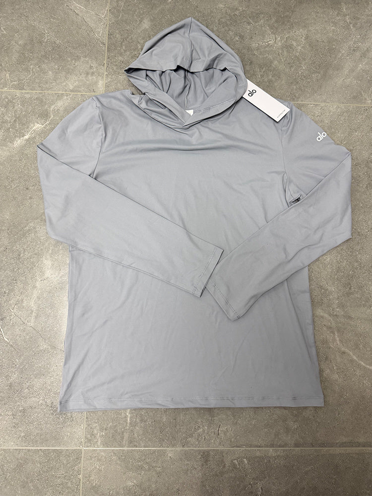 Mens Long Sleeve Hooded Tops