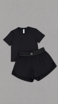 Shorts & Crop T-Shirt Set
