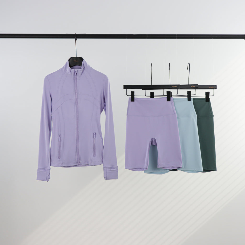 Lu Full Coloured Jacket & Short Sets
