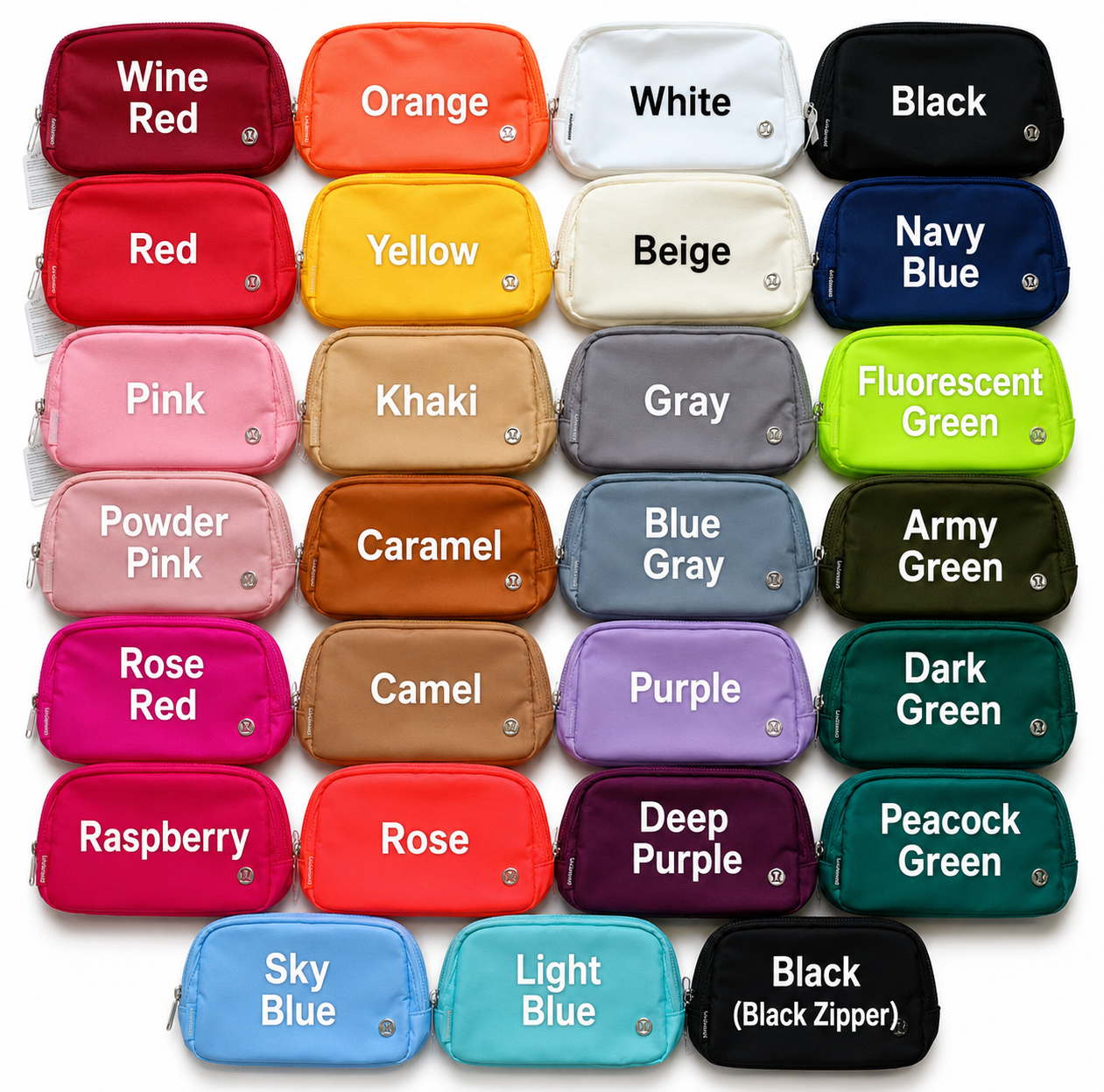 Lulu Waist Bags(26 colours)